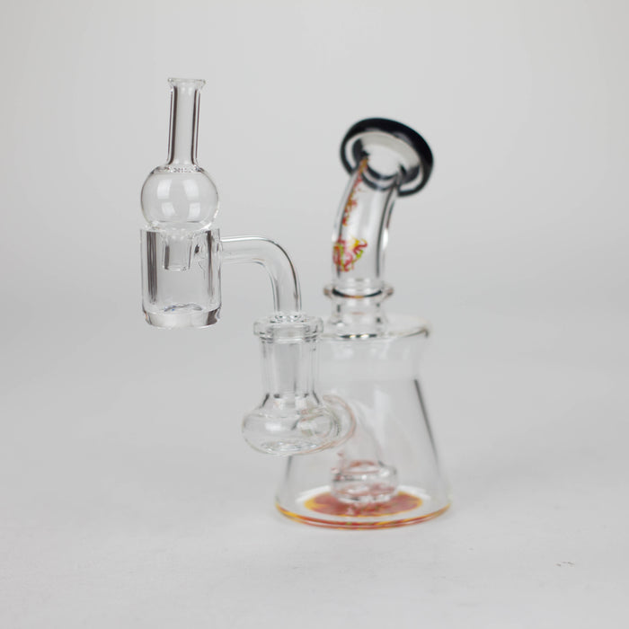 Xtreme | 5" Oil Rig with quartz banger [BT4409]