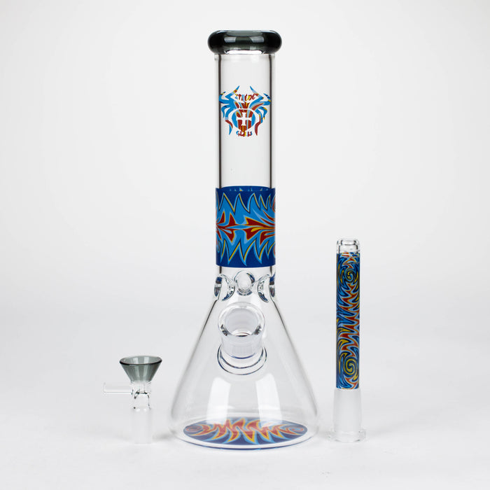 Xtreme | 10" Glass water bong [K4]