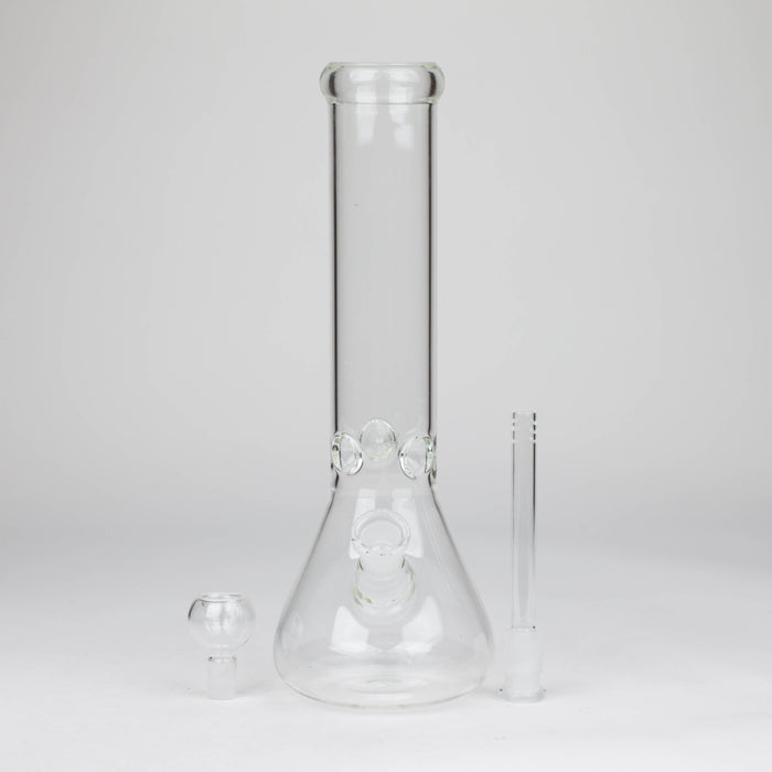 12" Clear Beaker Bong