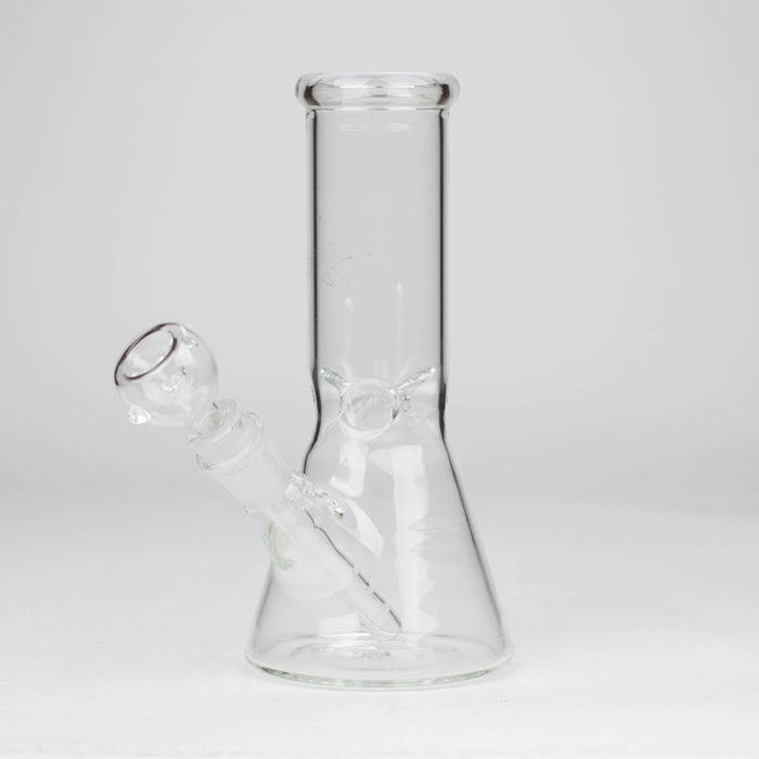 8" Clear Beaker Bong