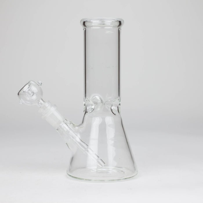 8" Clear Beaker Bong