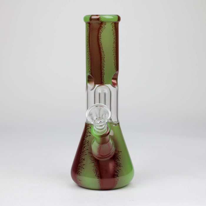 8" Dome Percolator glass water Bong-Assorted