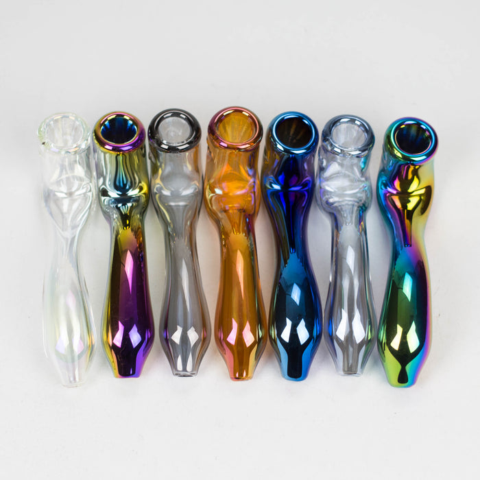 5" Glass Hand Pipes Box of 21 [SMKJ-102]