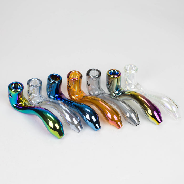 5" Glass Hand Pipes Box of 21 [SMKJ-102]