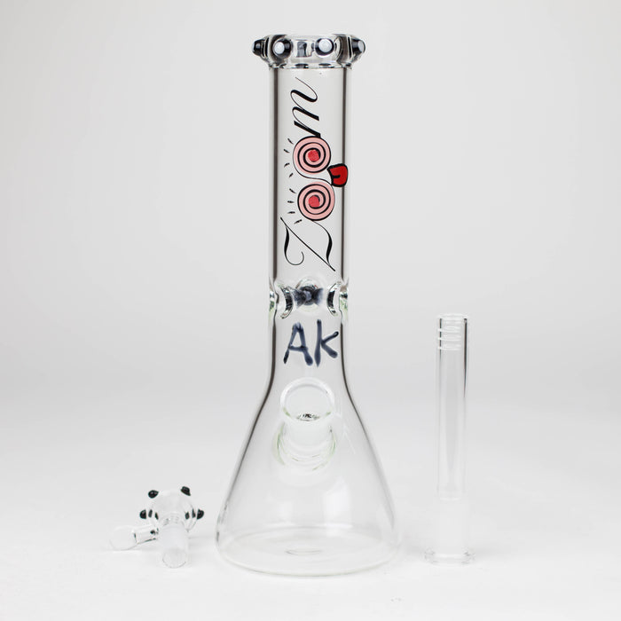 Zoom | 9.5" Glass Bong with Bowl Box of 12 [B9]