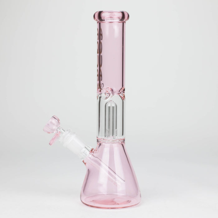 AQUA | 10″ Glass Bong with Percolator & Bowl Box of 8 [B2]