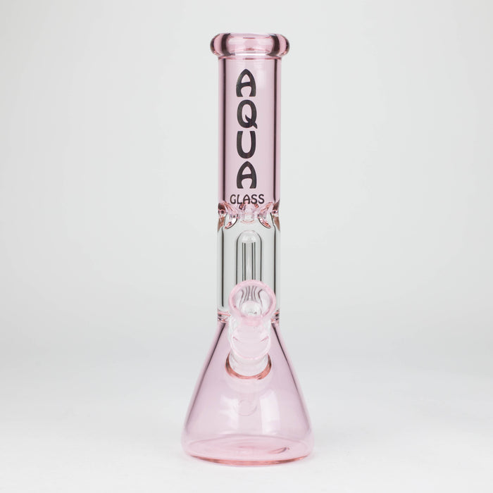 AQUA | 10″ Glass Bong with Percolator & Bowl Box of 8 [B2]