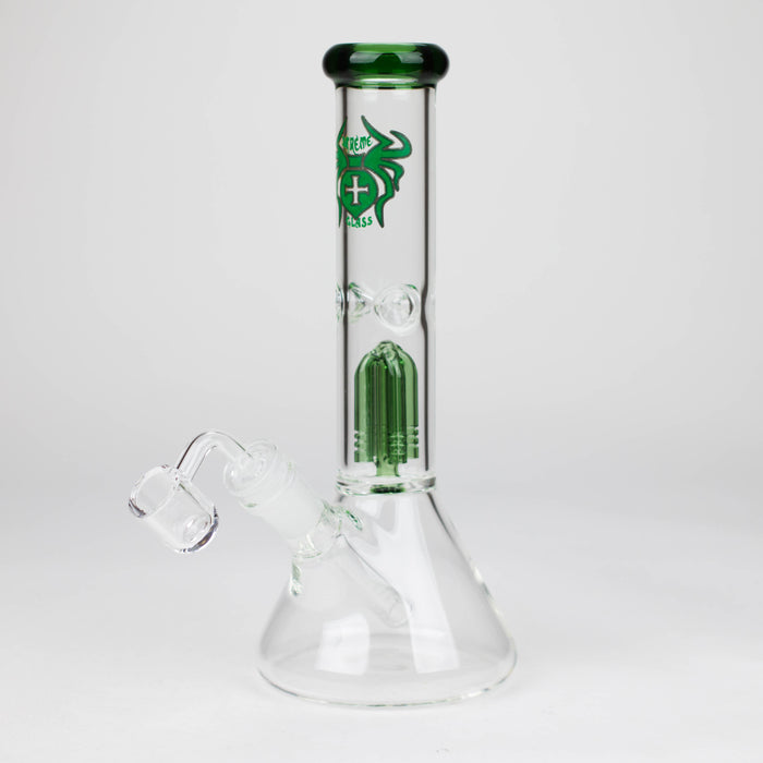 Xtreme | 10" Glass Bong with Percolator &amp; Banger [AK04]