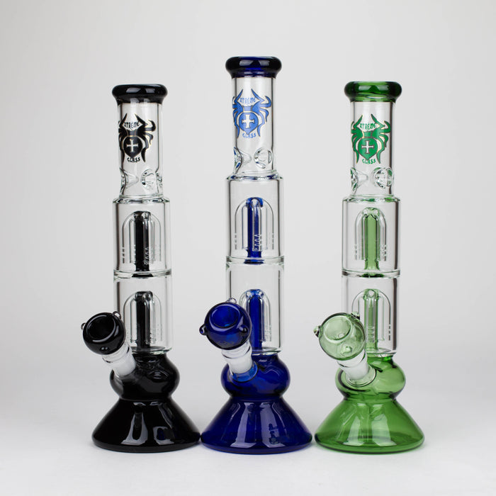 Xtreme | 13″ Glass Bong with Bowl [AK839]