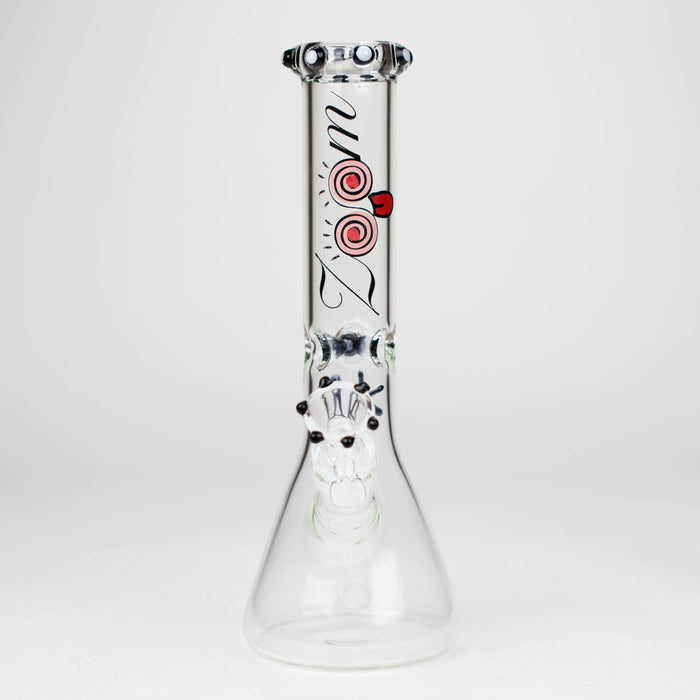 Zoom | 9.5" Glass Bong with Bowl Box of 12 [B9]