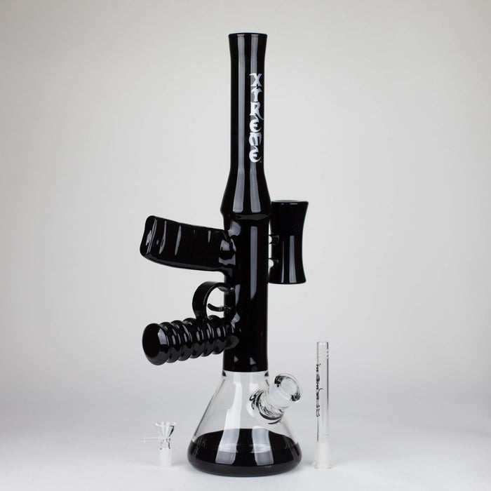 Xtreme | 20" AK47 Style Glass Bong – Black [AK47]