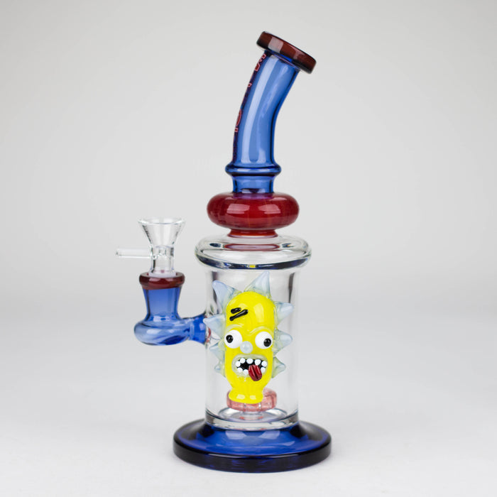 9" R&M glass bong