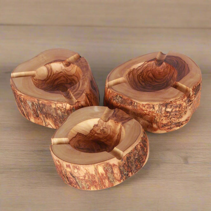 VOW | Olive wood Rustic Ashtray