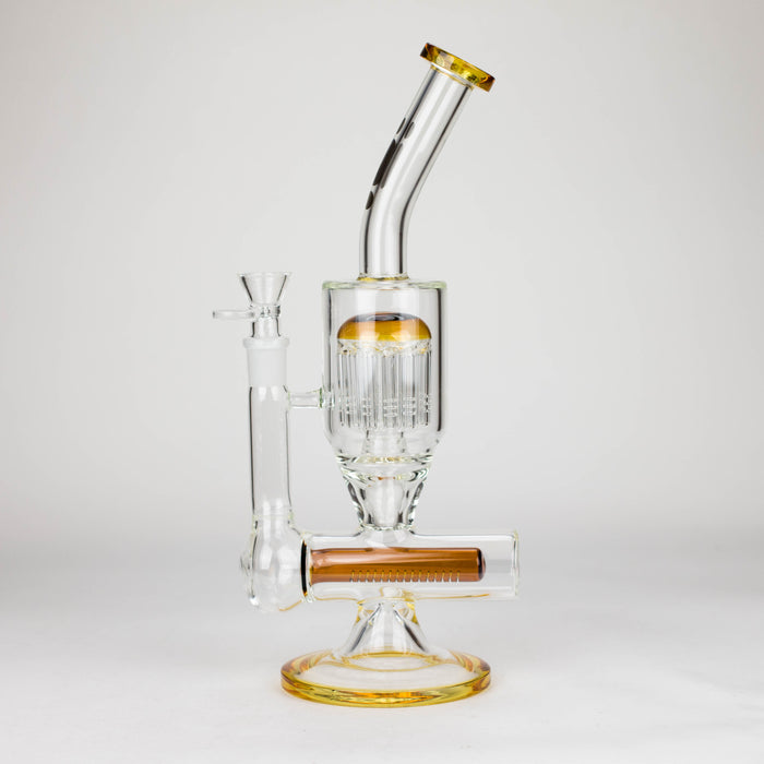 Infynity | 13.5" percolator and inline diffused water bong