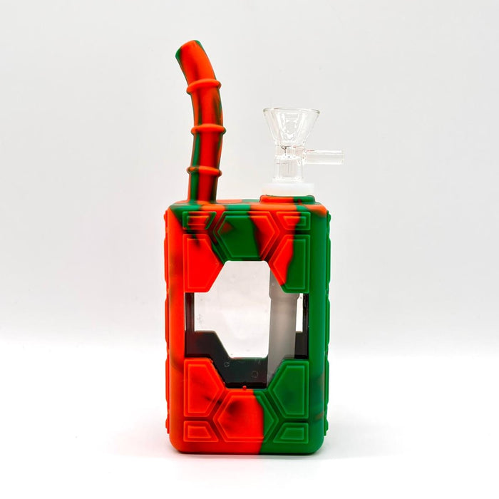 7" Silicone Juice Box bong-Assorted_2