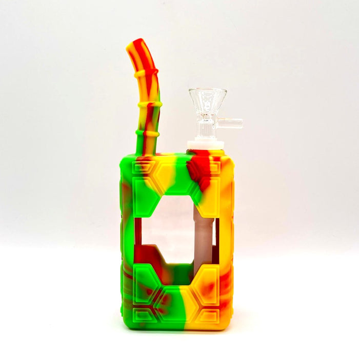 7" Silicone Juice Box bong-Assorted_3