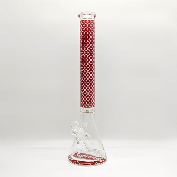 20" Stylish Designed 9mm Glow in the dark Glass Bong [LV205009]_2