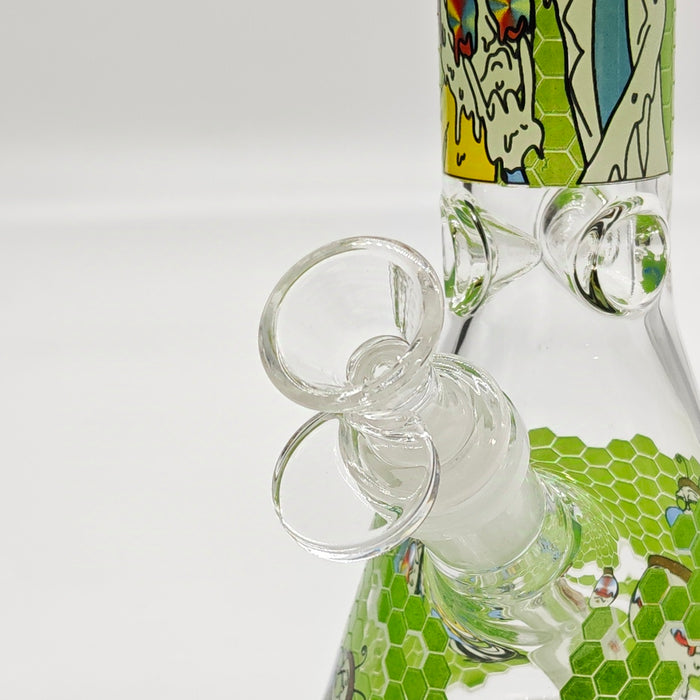 10" 5mm Assorted Design Beaker Bong [103805P]_11