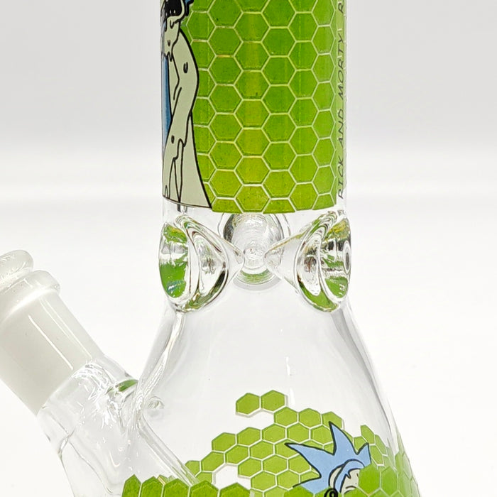 10" 5mm Assorted Design Beaker Bong [103805P]_12