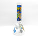 14" 7mm Cartoon Beaker Glass Bong [P22]_1