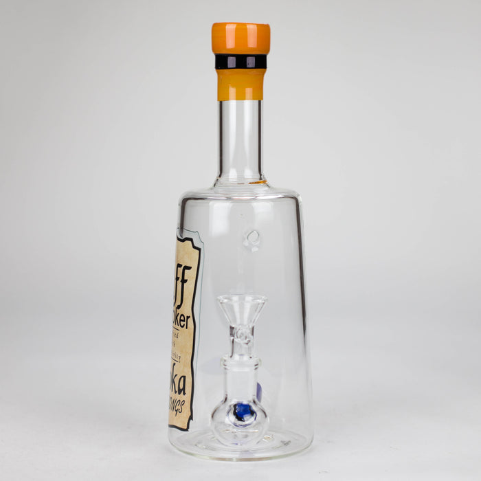 9" Liquor Bottle Glass Bong [MK-BB01]