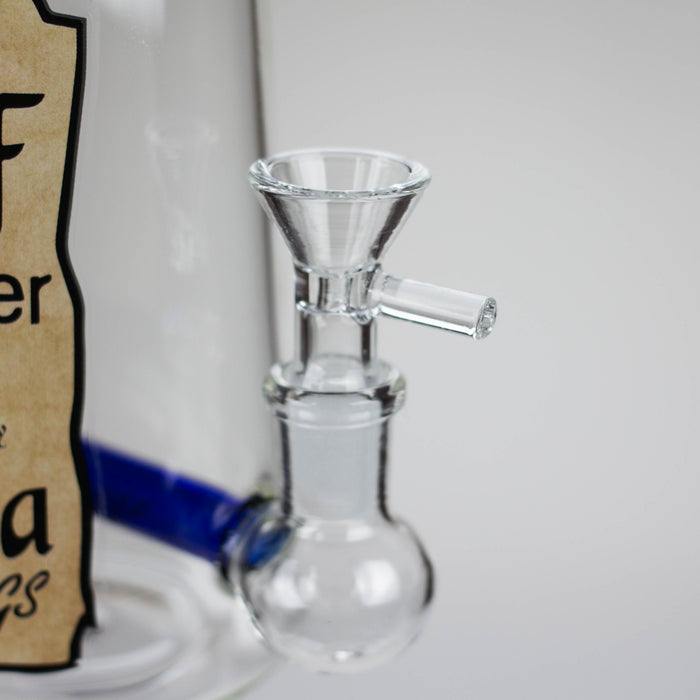 9" Liquor Bottle Glass Bong [MK-BB01]