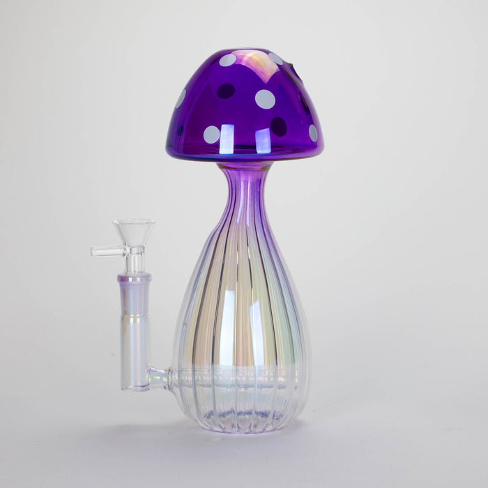 8.75" Mushroom Glass Bong [MK-BB06]