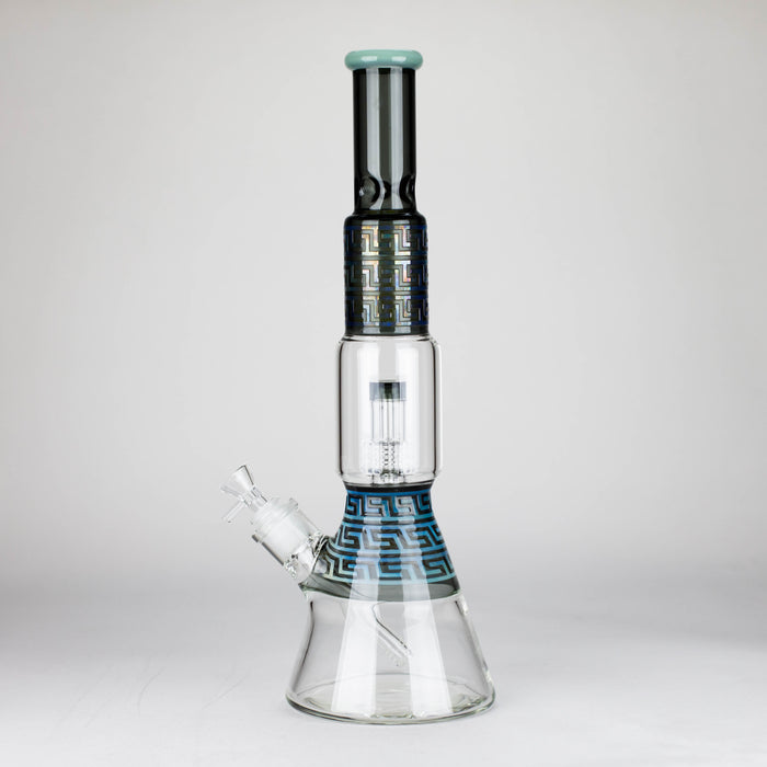 17" Maze Glass Bong