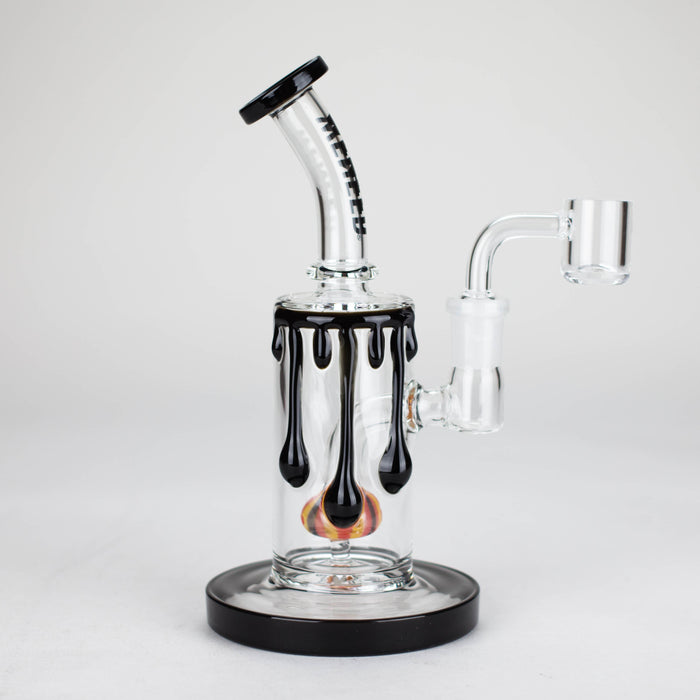 WENEED | 7" Pumpkin Flow Glass Bong