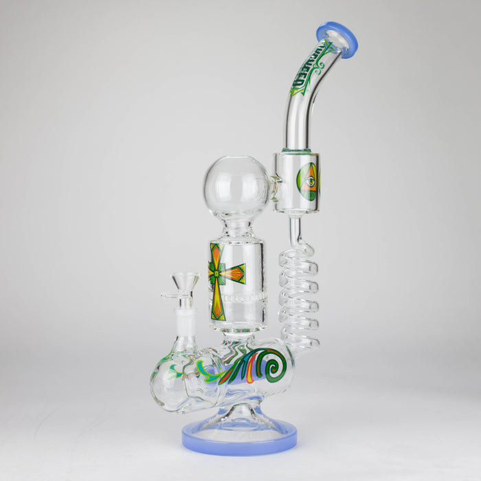 WENEED | 12.5" Twiststream Glass Bong