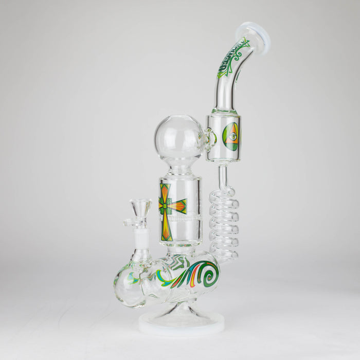 WENEED | 12.5" Twiststream Glass Bong