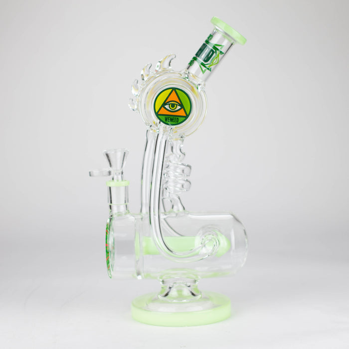 WENEED | 12" Twisting Tide Glass Bong