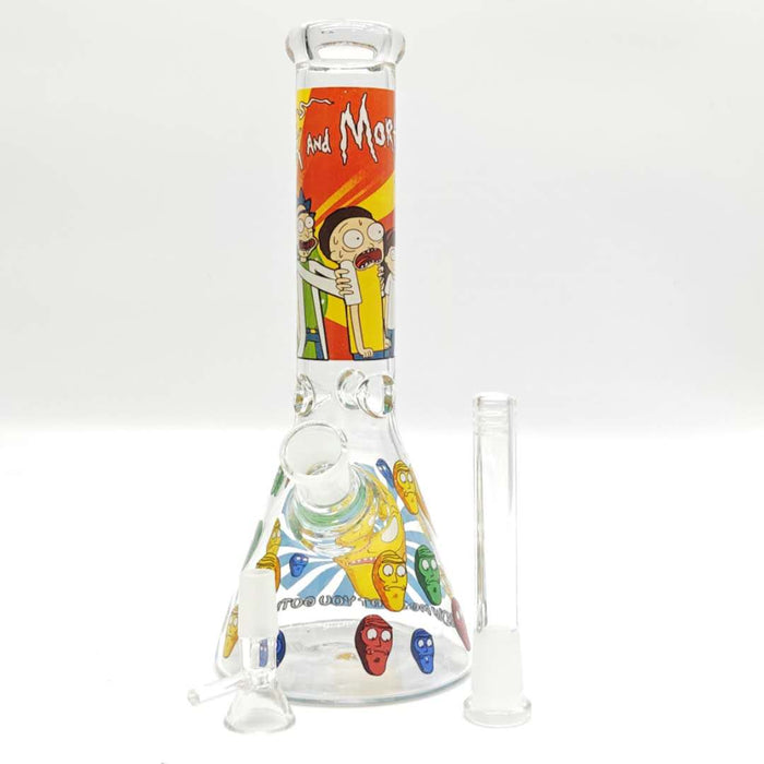 10" Cartoon Sticker Beaker