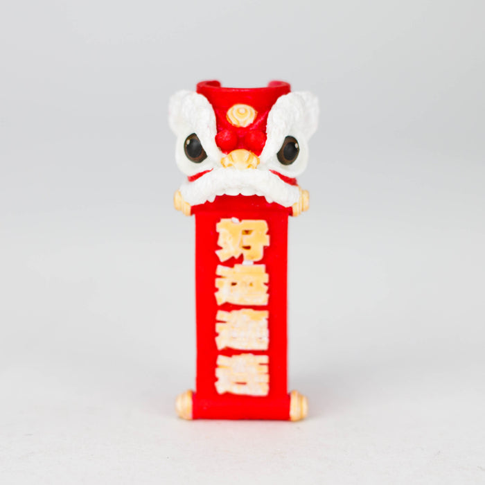 Lion Dance 3D Lighter Case for Mini Clipper Lighter