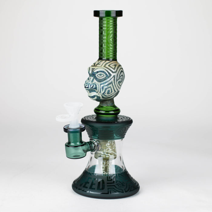 WENEED | 10" Jungle Totem Glass Bong