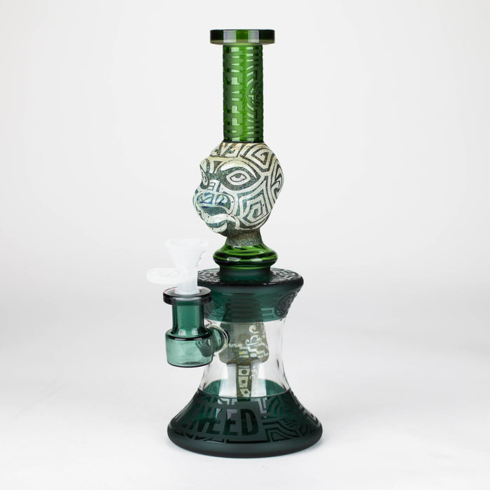 WENEED | 10" Jungle Totem Glass Bong