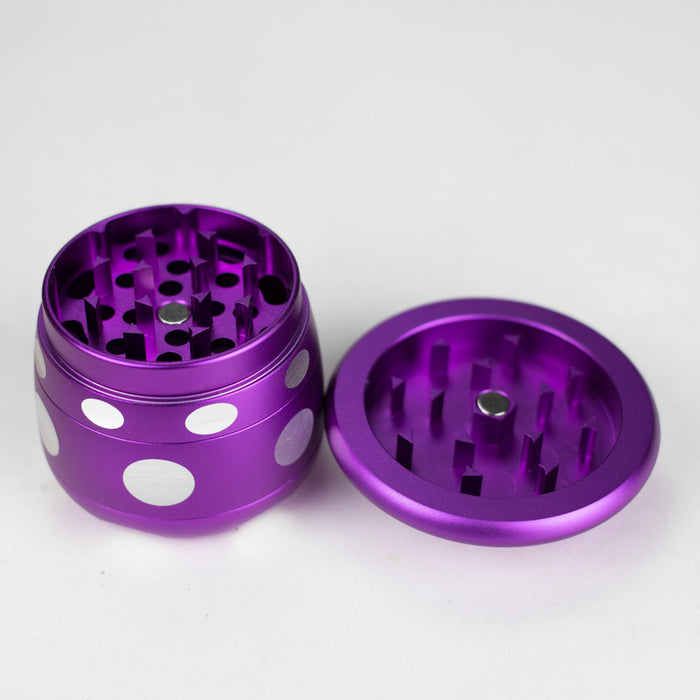 Aluminum Mushroom Grinder 4 Layers