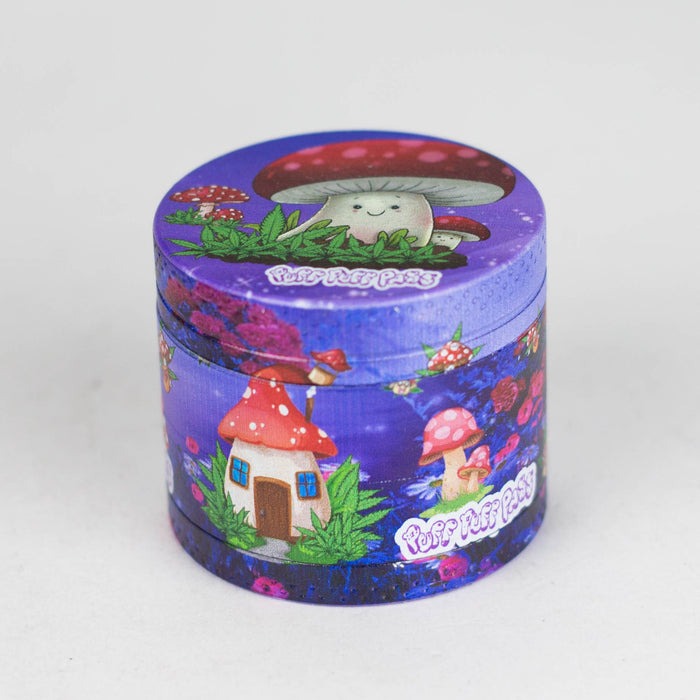 1.5" Metal Grinder 4 Layers with Fairytale Design Box of 12