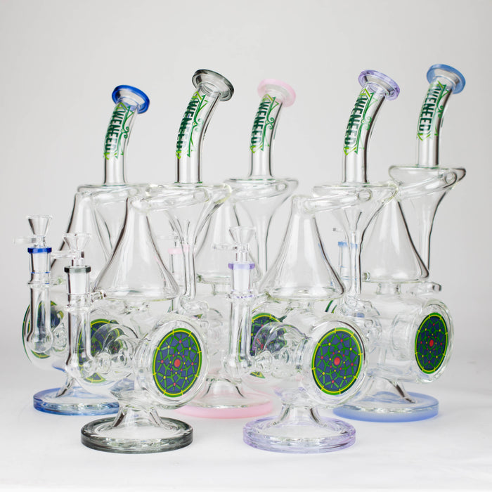 WENEED | 14.5" Orbit Cyclone Glass Bong