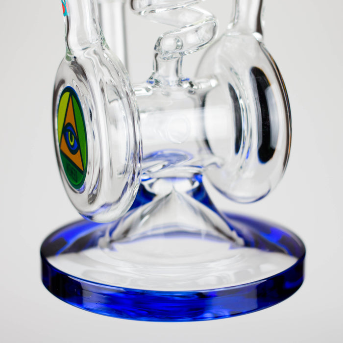 WENEED | 14" Spiral Recycler Glass bong