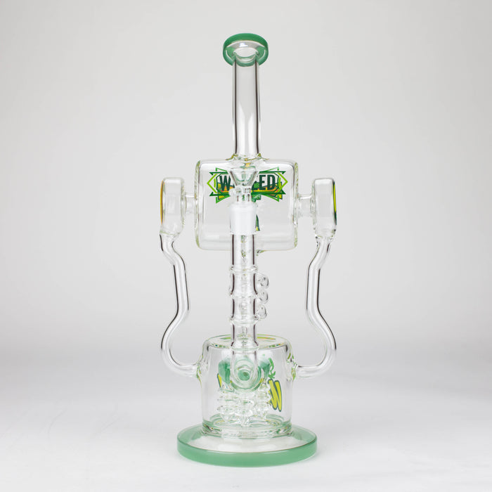 WENEED | 14" Pulse Helix Glass bong