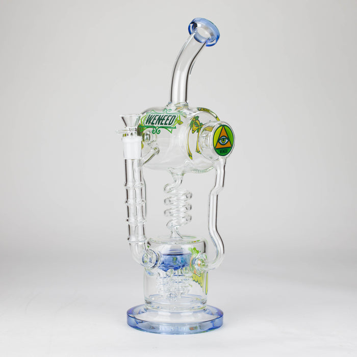 WENEED | 14" Pulse Helix Glass bong