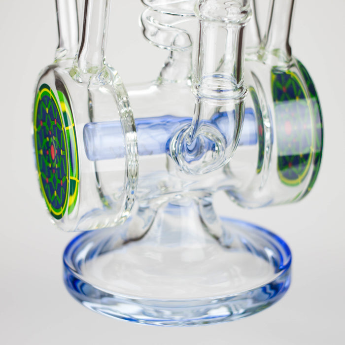 WENEED | 13" Galactic Vortex Glass Bong