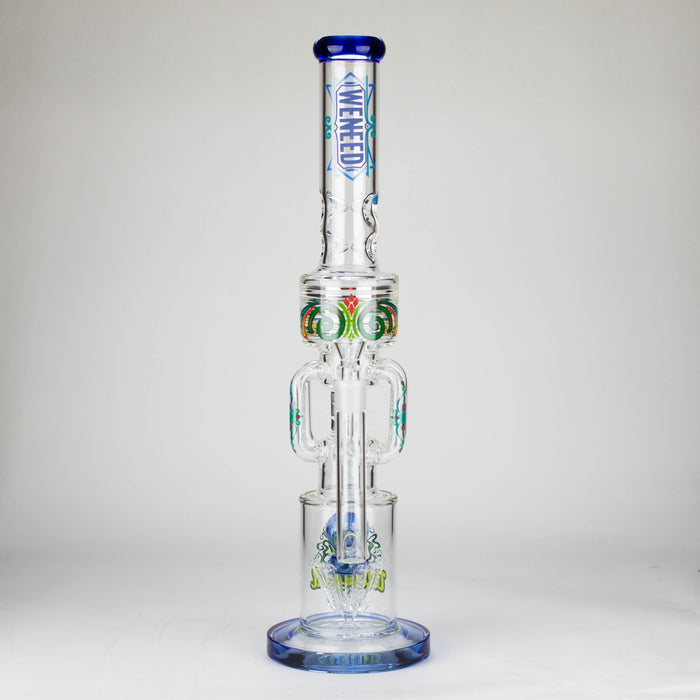 WENEED | 22" Gear Perc Glass bong