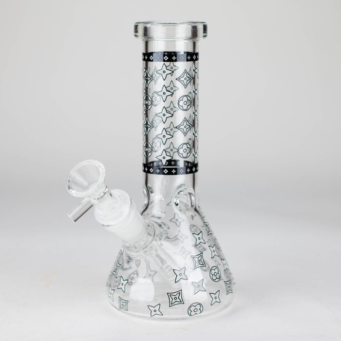 8" 5mm 38mm Grown In The Dark Beaker Bong