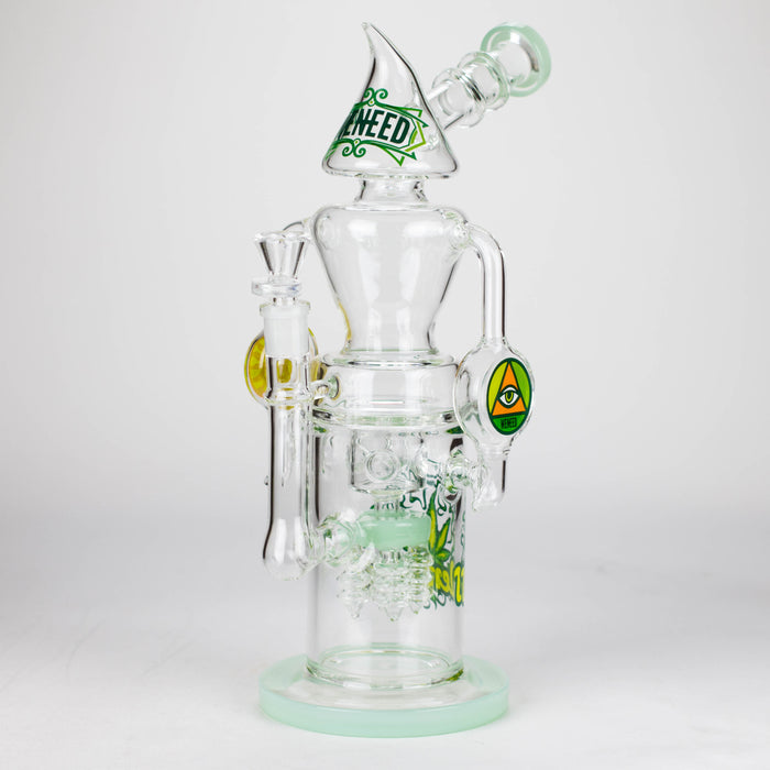 WENEED | 13.5" Halo Spire Glass Bong