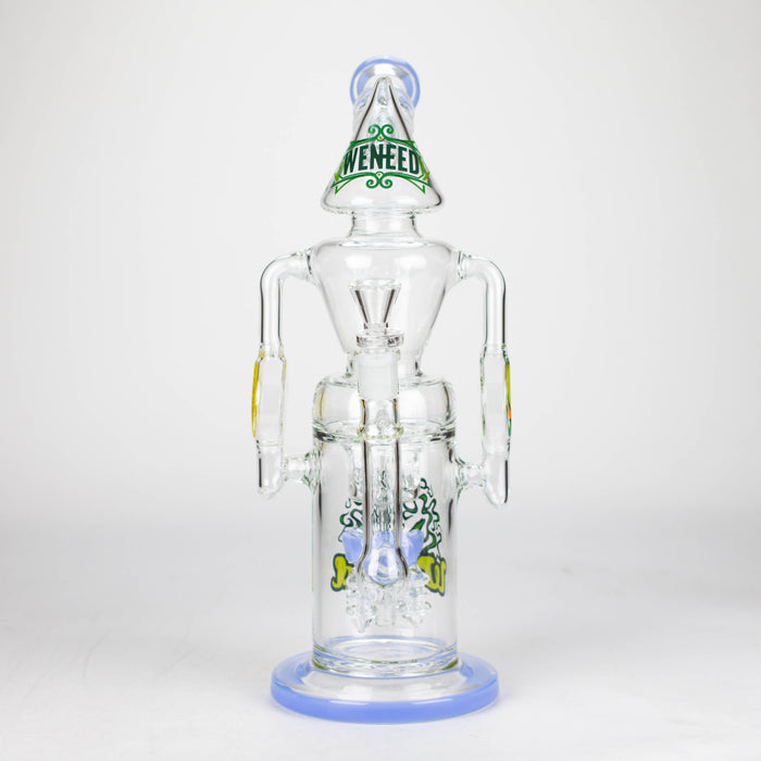 WENEED | 13.5" Halo Spire Glass Bong