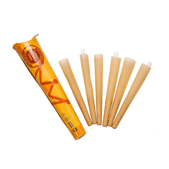 HORNET 1-1/4 Size Natural Pre-Rolled Paper Cones 6 x 24CT-144 PCS_8