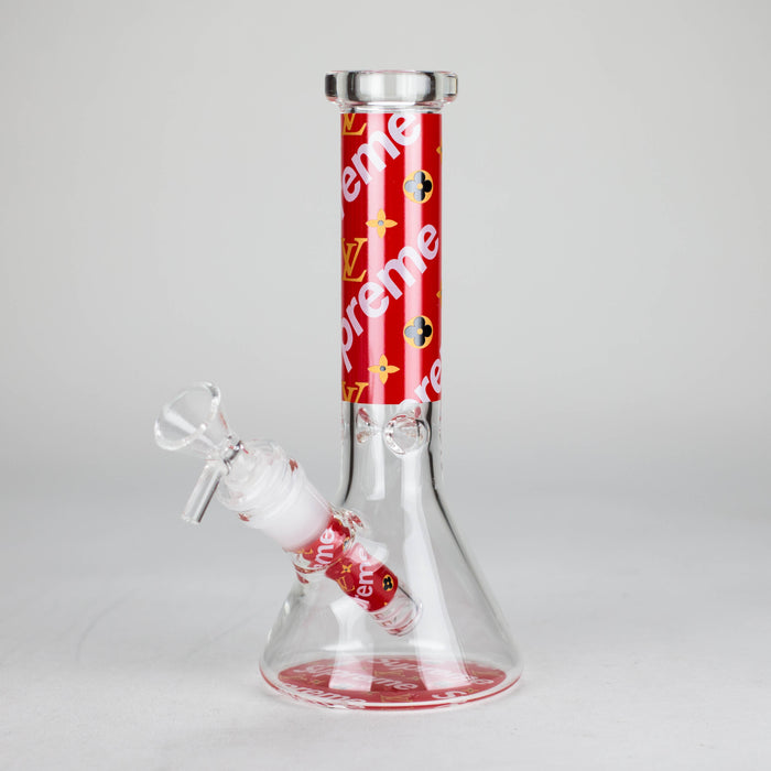 7.5" 4mm SUP Design Beaker Bong [PIP878]