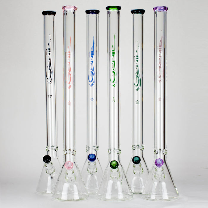 Genie | 30" 9mm glass beaker water bong